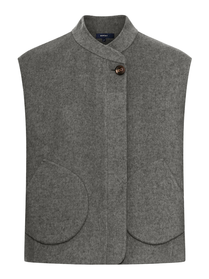 ADELINE DOUBLE SIDE WOOL VEST