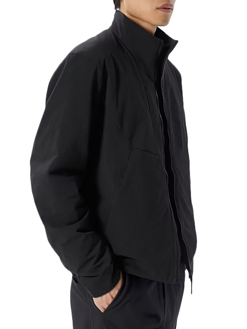 TECHNICAL JACKET WITH HIGH COLLAR AND FULL-ZIP CLOSURE
