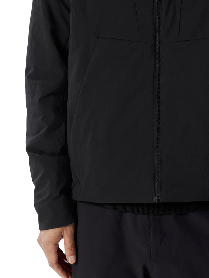 TECHNICAL JACKET WITH HIGH COLLAR AND FULL-ZIP CLOSURE