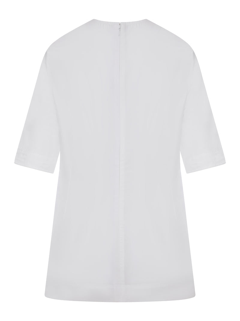COTTON TOP WITH SHORT SLEEVES