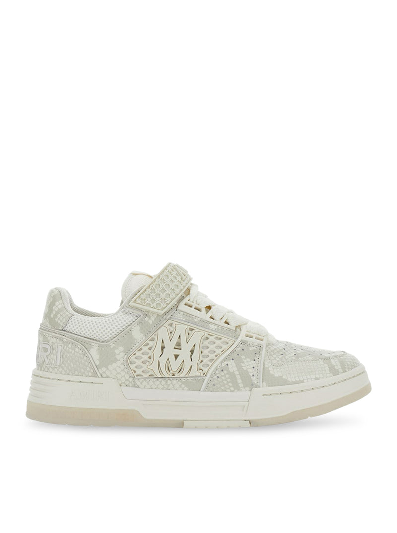 SKYLINE SNEAKER IN LEATHER AND MESH WITH PYTHON PRINT