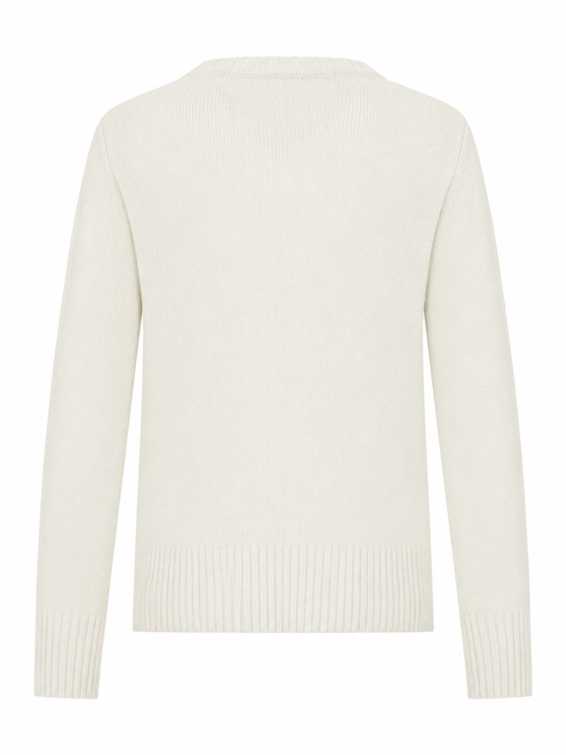 CREW NECK SWEATER IN SMOOTH KNIT