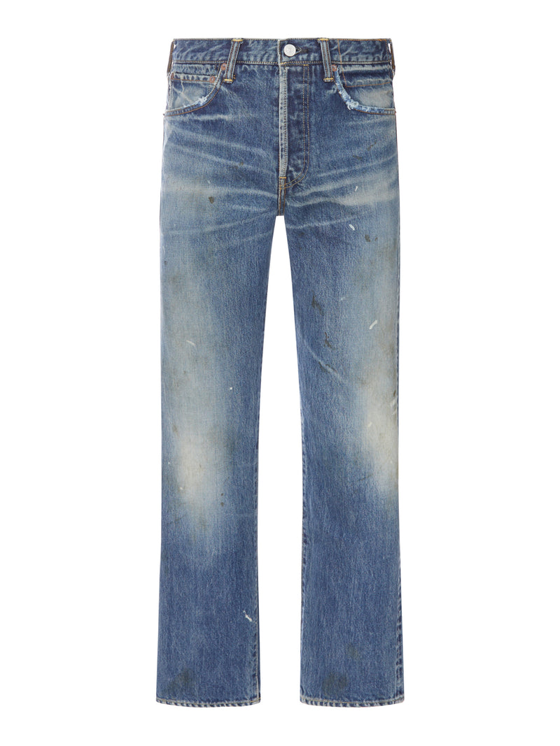 VINTAGE BLUE STRAIGHT LEG JEANS