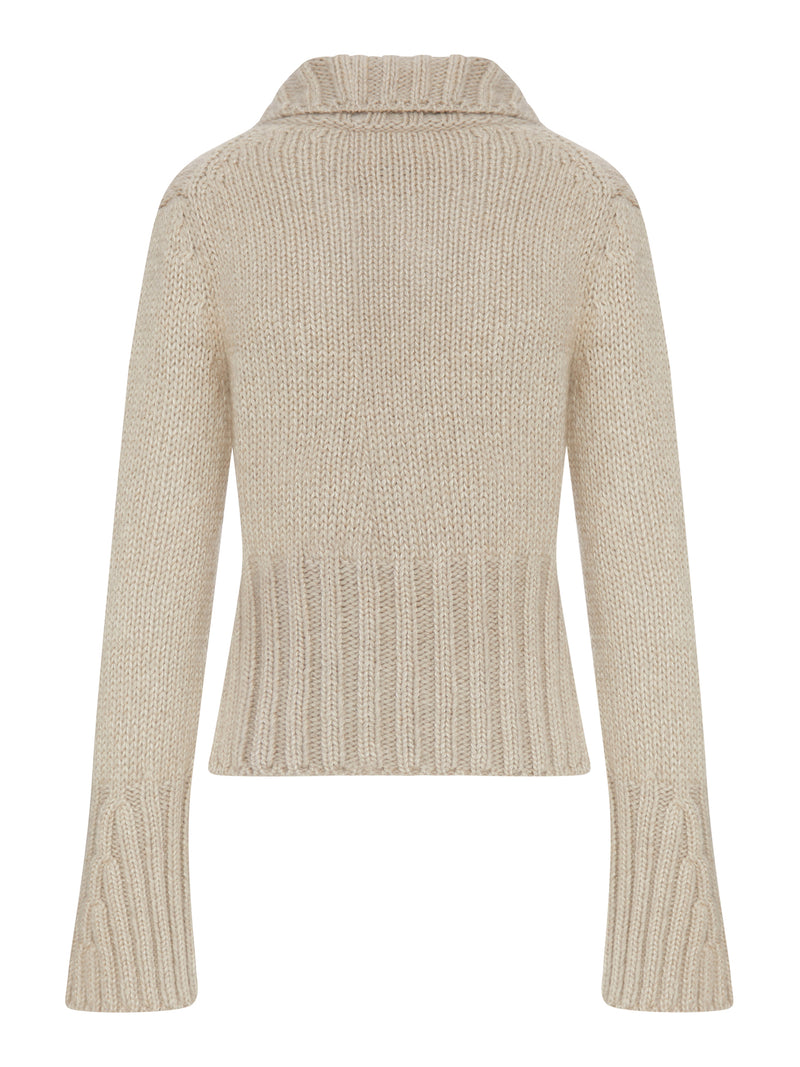 TAKEO CARDIGAN IN CASHMERE AND MOHAIR