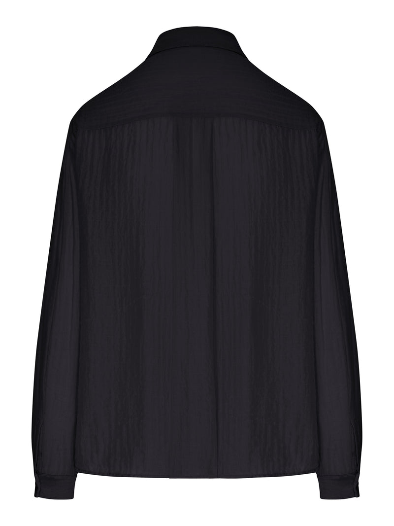 OVERSIZED SHIRT WITH FRONT POCKETS