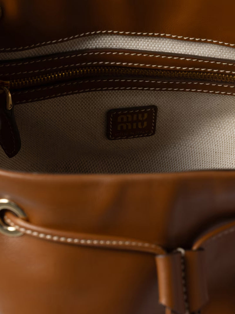 LEATHER BACKPACK