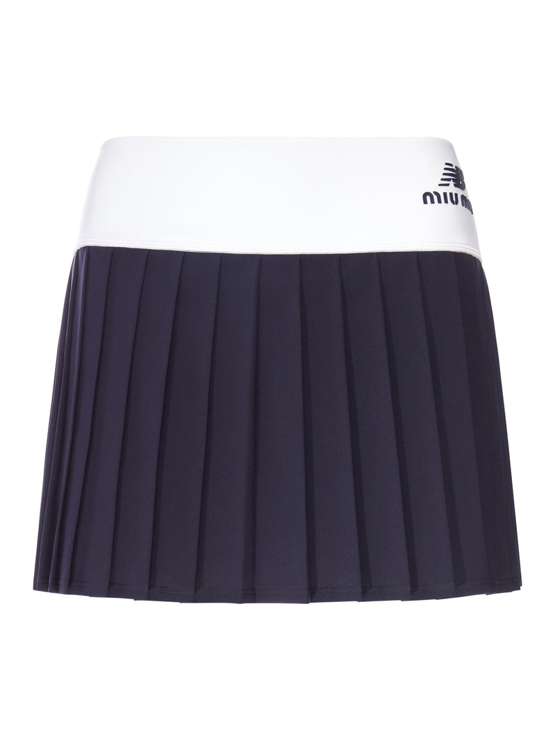NEW BALANCE X MIU MIU PLEATED TENNIS SKIRT FEATURING COCO GAUFF