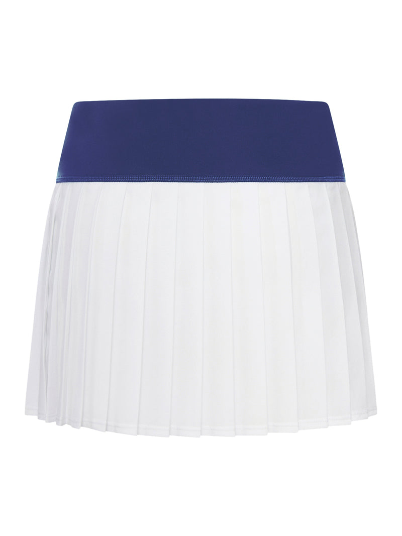 NEW BALANCE X MIU MIU PLEATED TENNIS SKIRT FEATURING COCO GAUFF