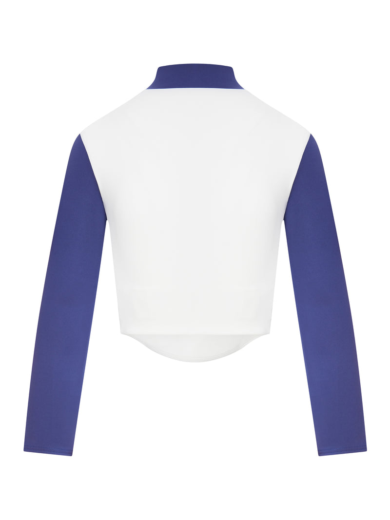 NEW BALANCE X MIU MIU TECHNICAL JERSEY TOP FEATURING COCO GAUFF