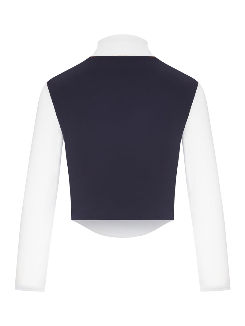 NEW BALANCE X MIU MIU TECHNICAL JERSEY TOP FEATURING COCO GAUFF