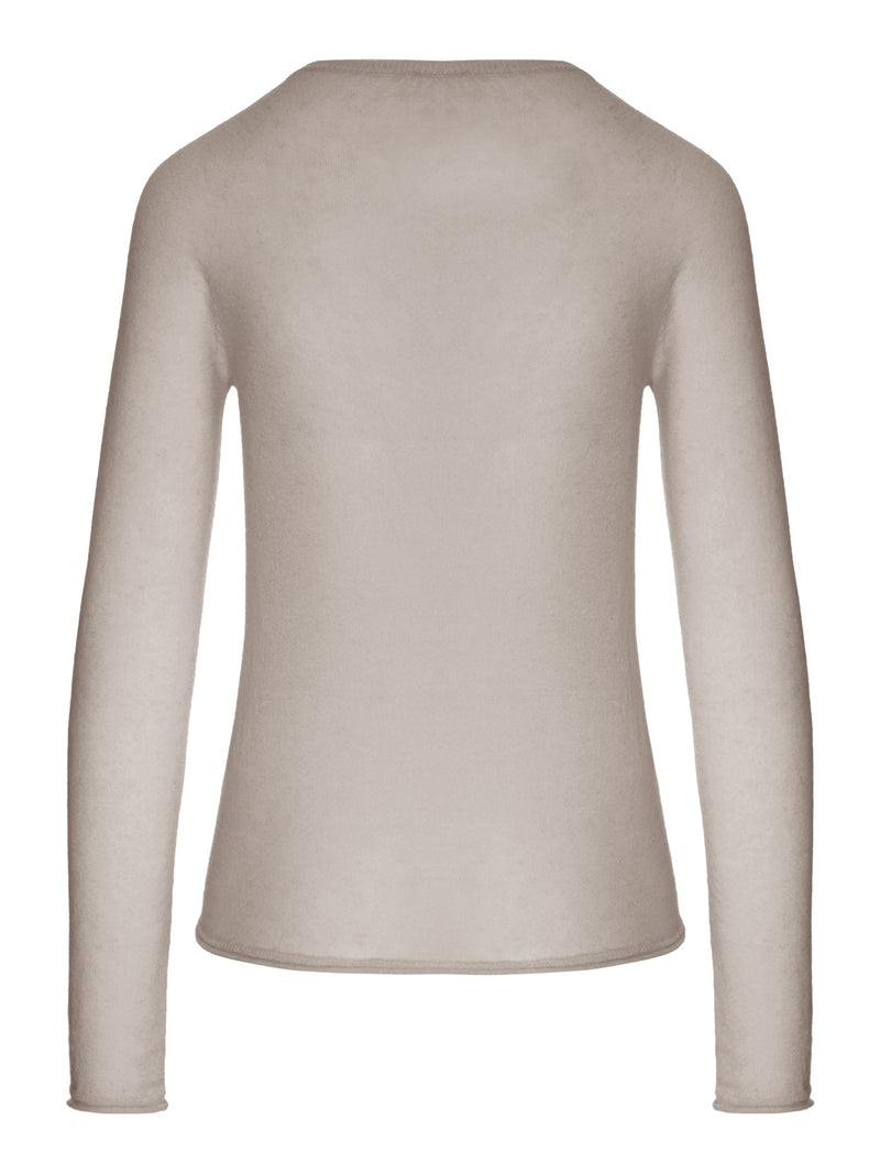 LONG-SLEEVE CREW-NECK SWEATER