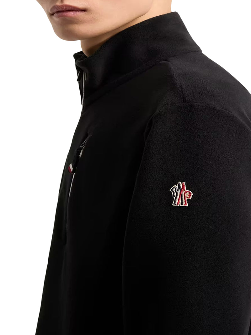 HALF-ZIP TURTLENECK