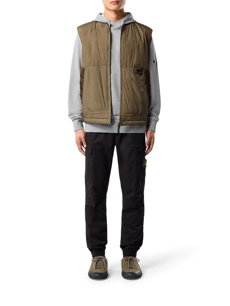 REGULAR TAPERED FIT JOGGER TROUSERS WITH AN ELASTICATED WAIST