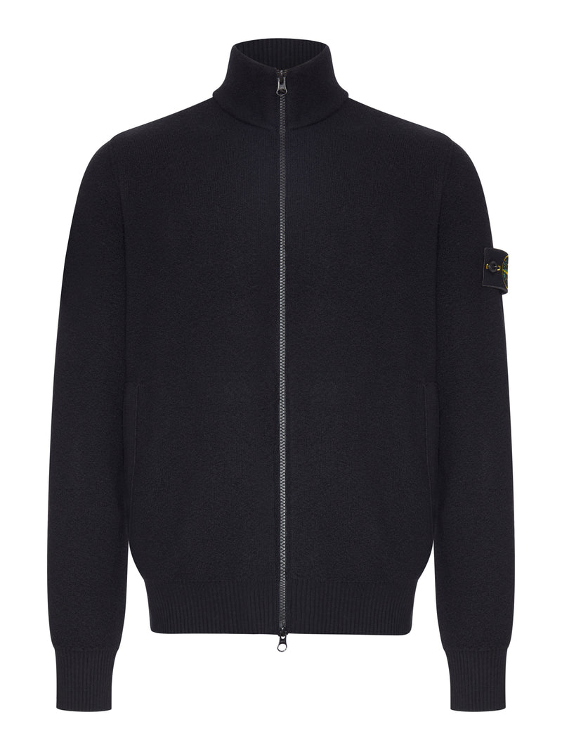 OVERSIZED ZIP-UP SWEATER WITH POCKETS