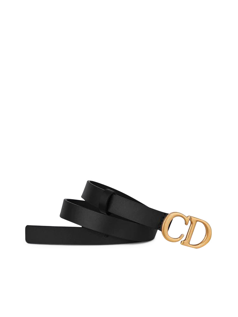 SADDLE CALFSKIN BELT