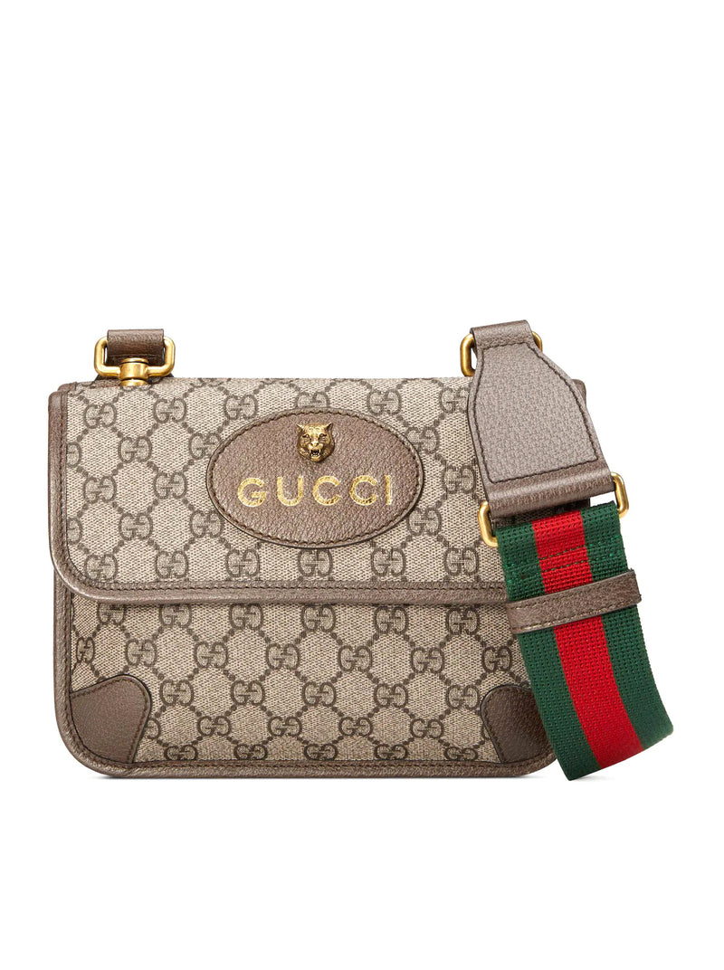 Gucci Leather / Crystal Canvas Briefcase Laptop Bag -  Israel