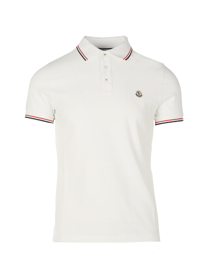 POLO SHIRT WITH STRIPED DETAILS