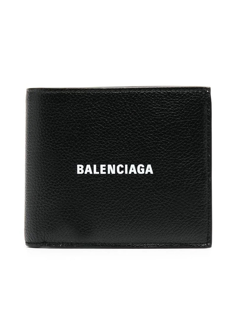 logo print wallet