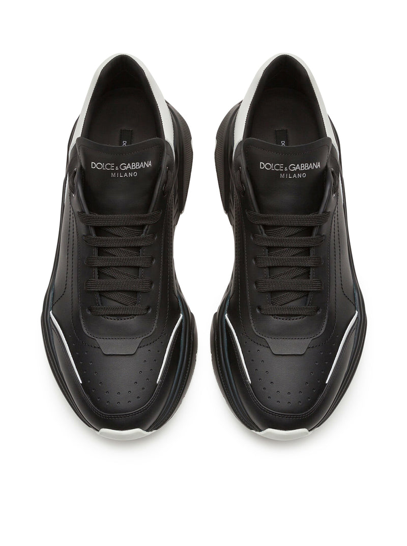 Day Master two-tone leather sneakers