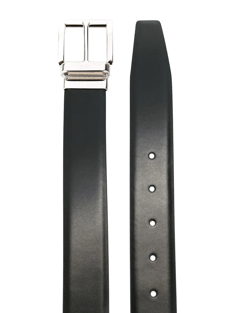 Ridge T Reversible Leather Belt in Multicoloured - Tom Ford