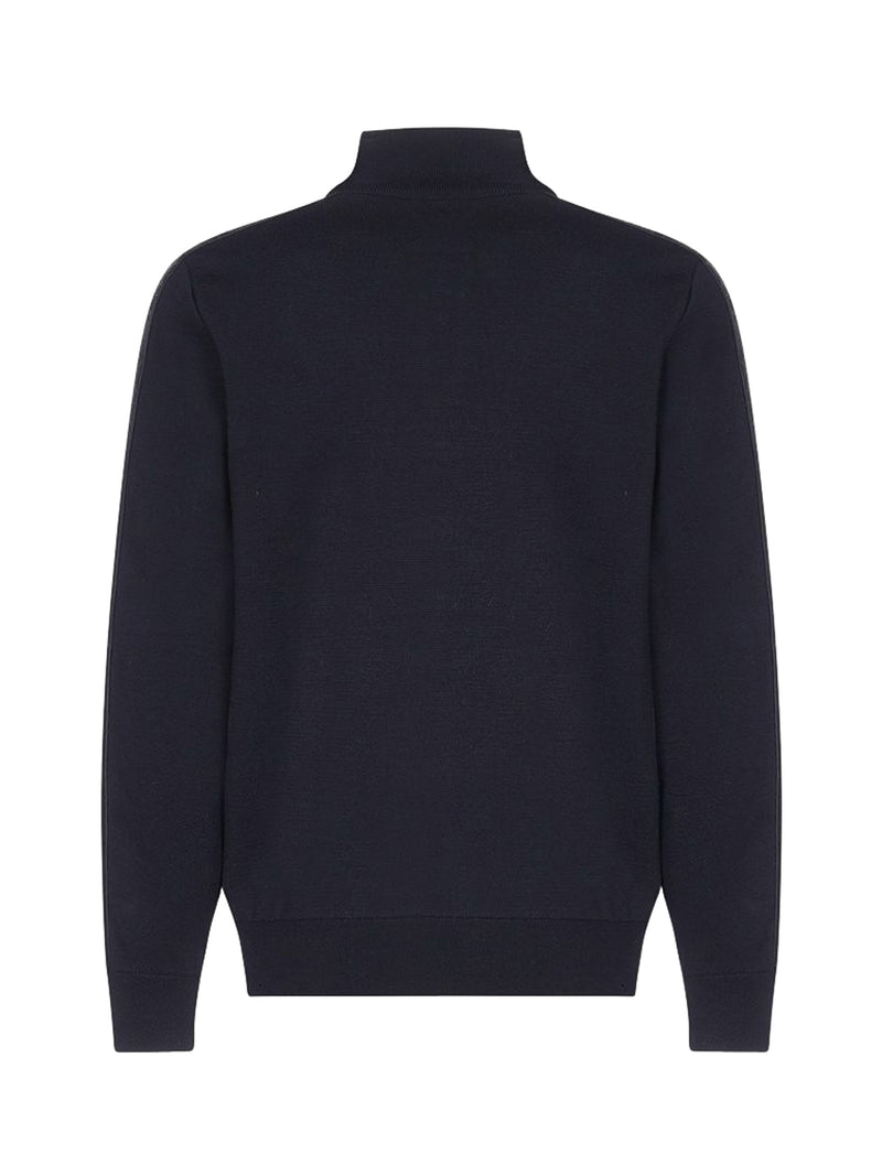 Dior Homme Dior Oblique Motif High Collar Sweater
