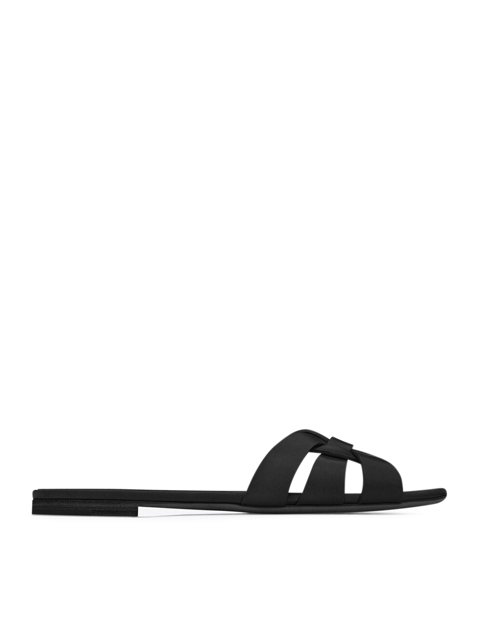 Saint Laurent Tribute Flat Sandals - Farfetch