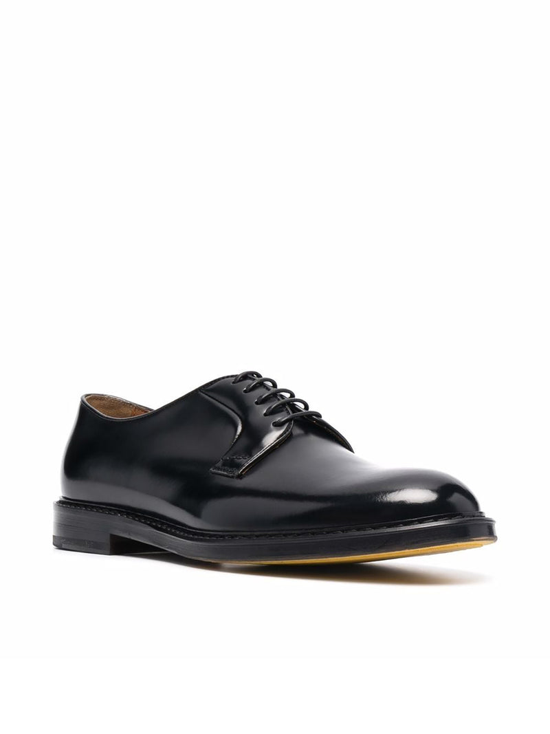 leather derby shoes