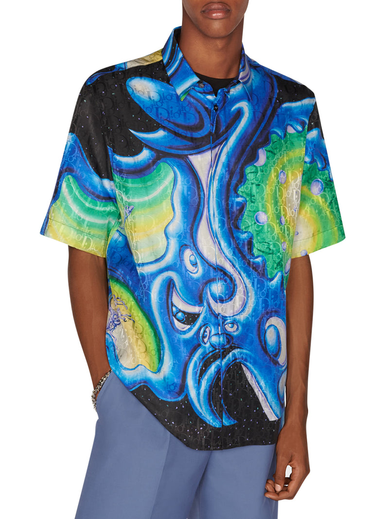 SHORT SLEEVE SHIRT DIOR AND KENNY SCHARF