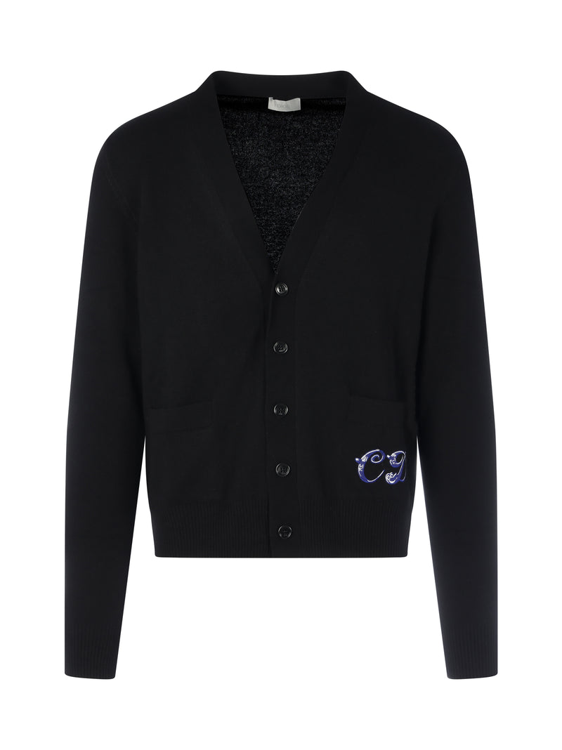 Dior x Kenny Scharf cardigan