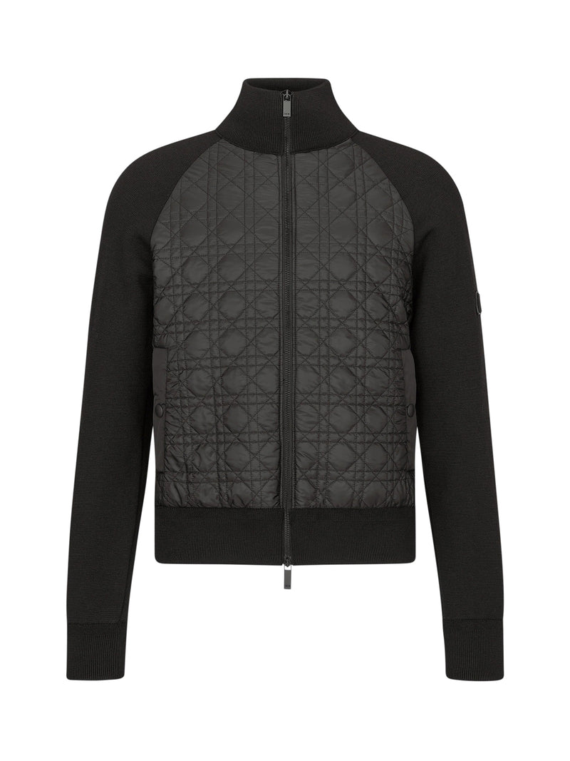 Cannage quilted blouson