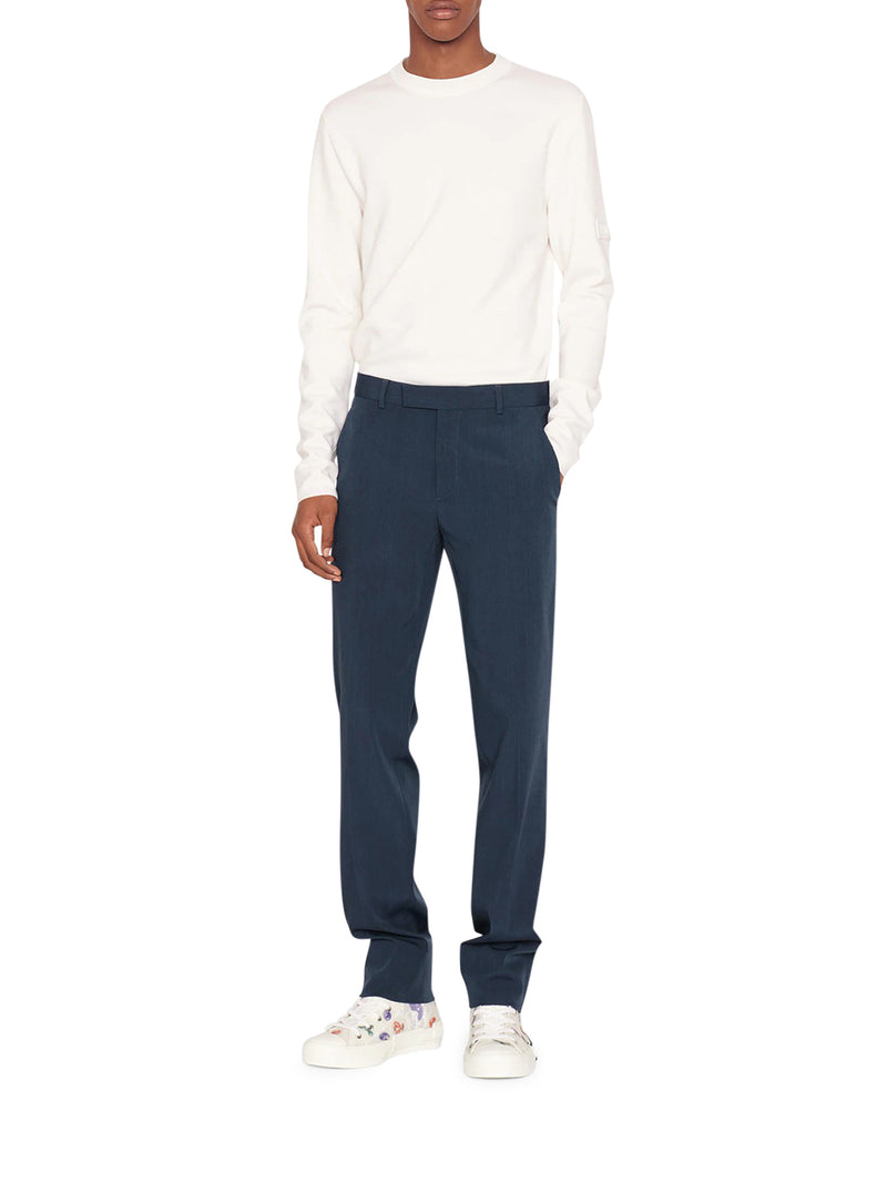 Sweater with Dior scratch patch