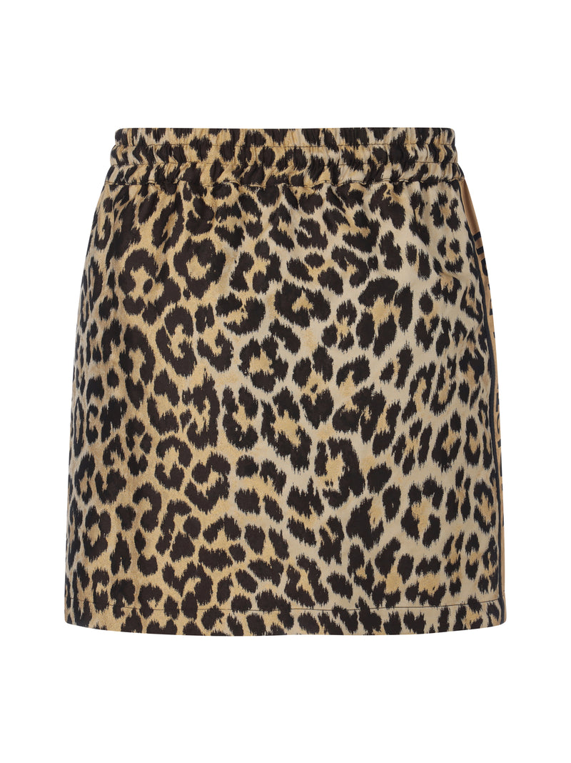 Christian Dior leopard print skirt