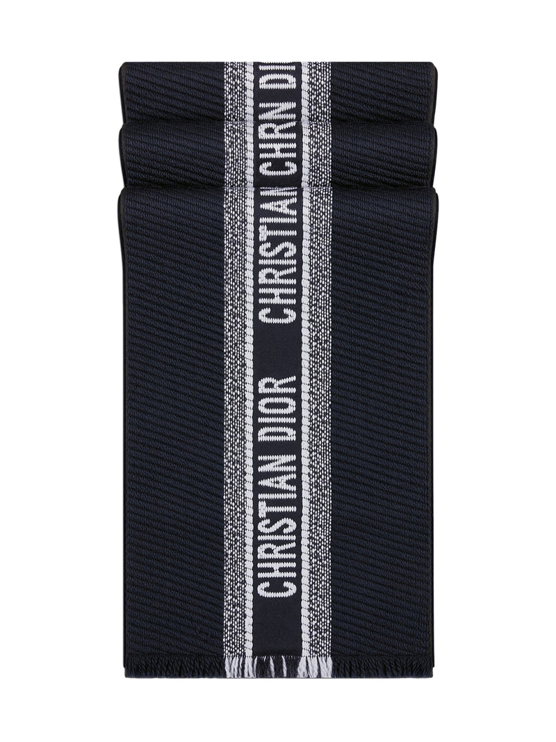 DIOR OBLIQUE UNIVERSITY REVERSIBLE SCARF