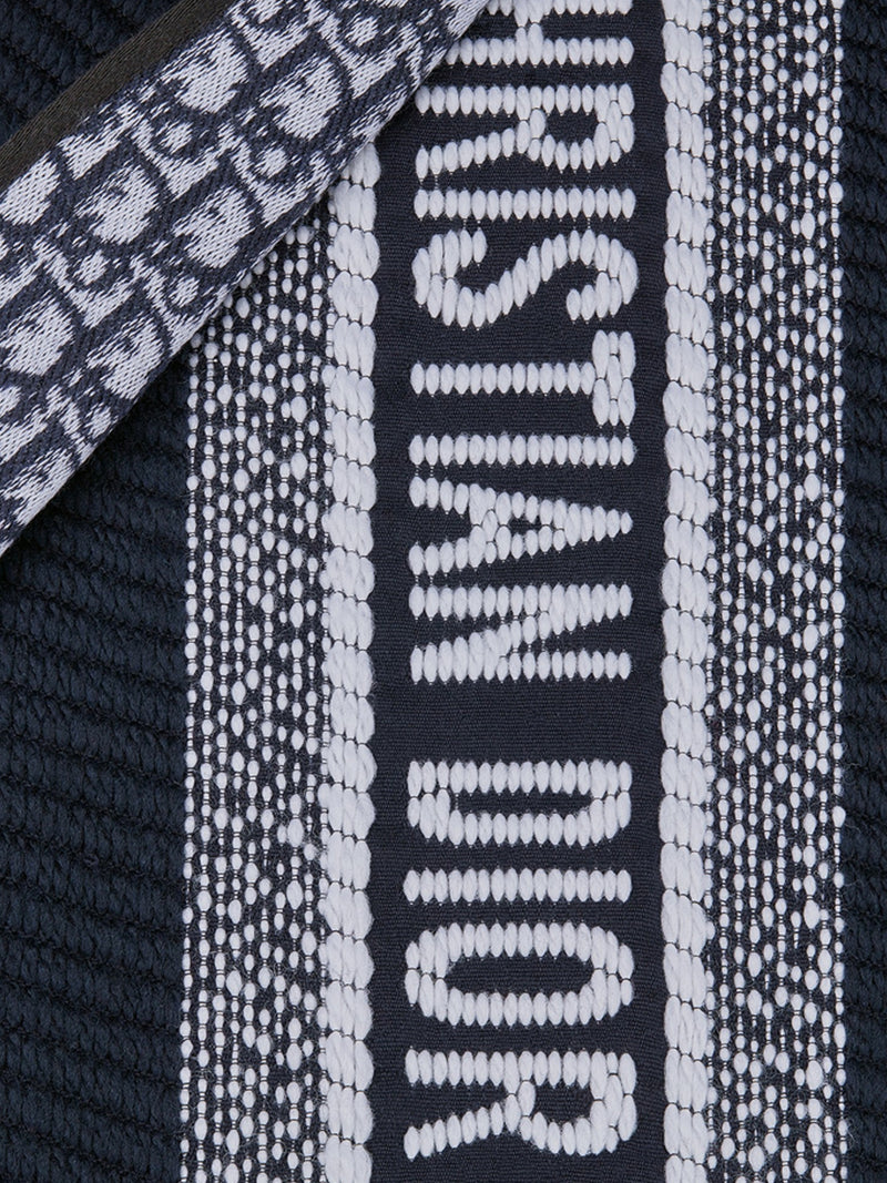 DIOR OBLIQUE UNIVERSITY REVERSIBLE SCARF