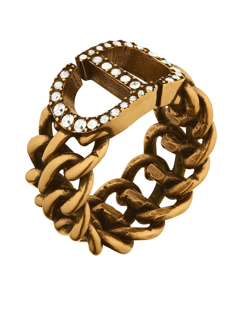 30 MONTAIGNE ring with crystals