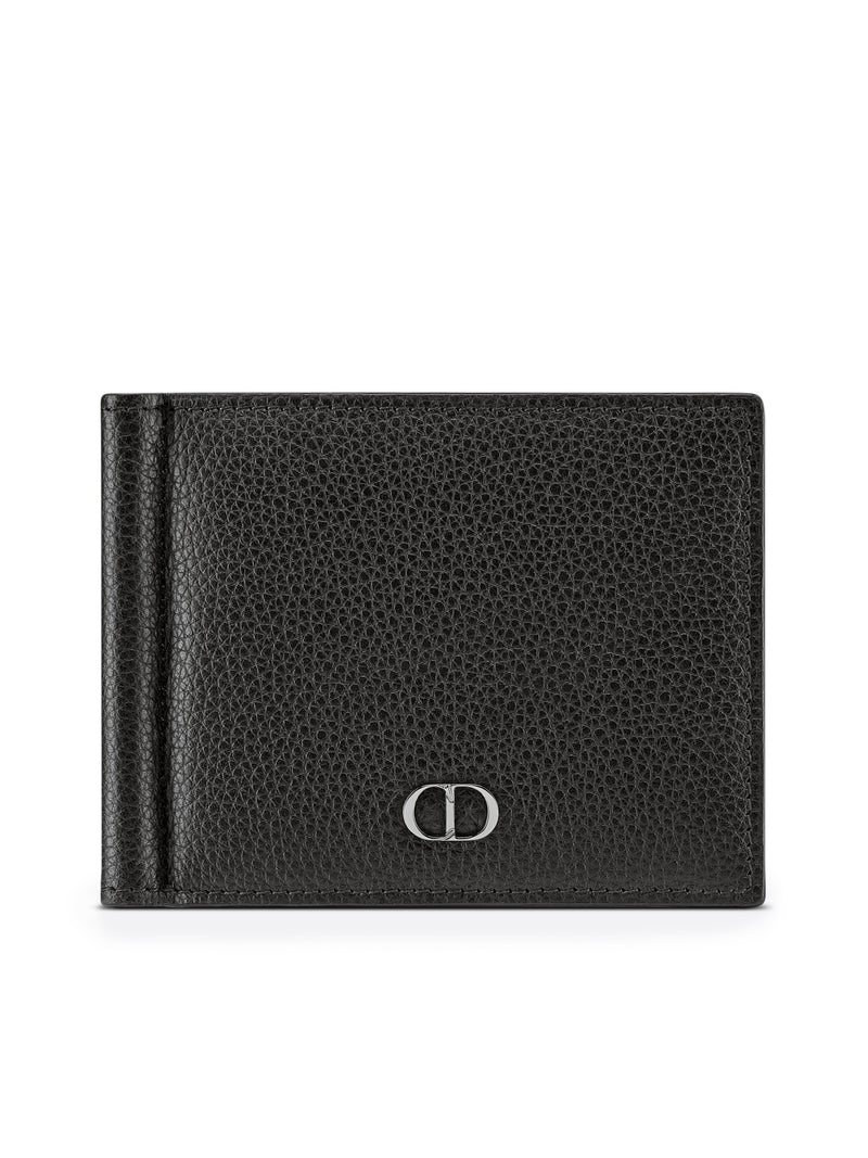 BIFOLD WALLET CLIP GRAINED CALF CD ICON