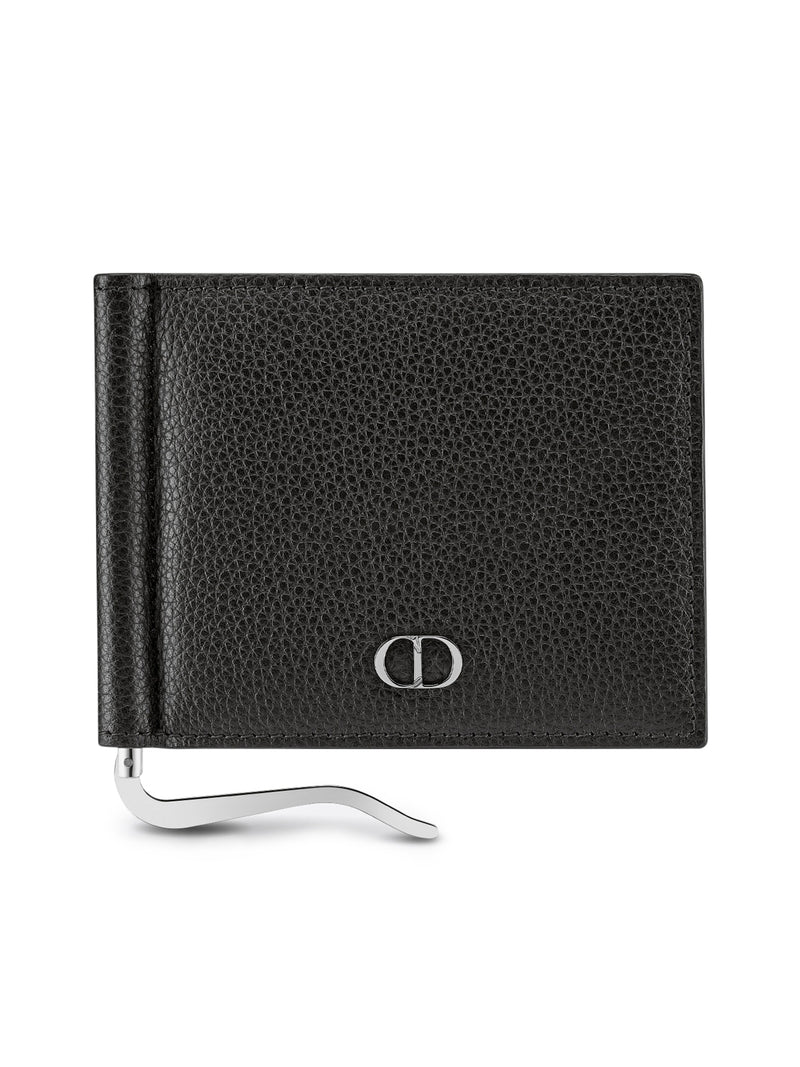 BIFOLD WALLET CLIP GRAINED CALF CD ICON