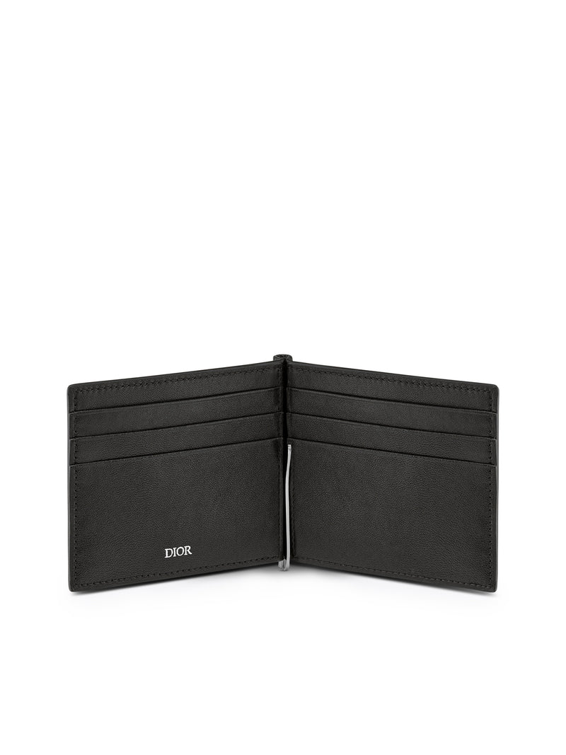 BIFOLD WALLET CLIP GRAINED CALF CD ICON