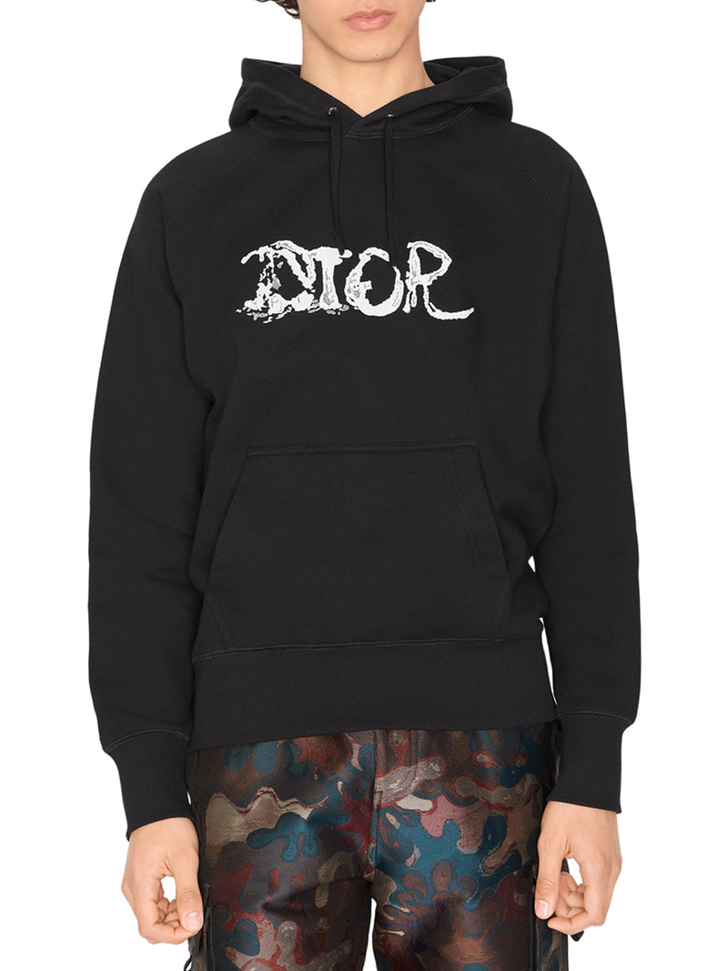 DIOR AND PETER DOIG HOODED SWEATSHIRT