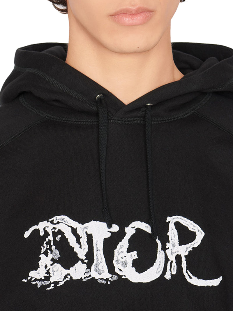 DIOR AND PETER DOIG HOODED SWEATSHIRT