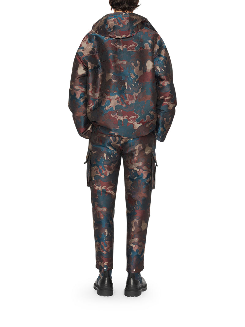 HOODED ANORAK DIOR AND PETER DOIG