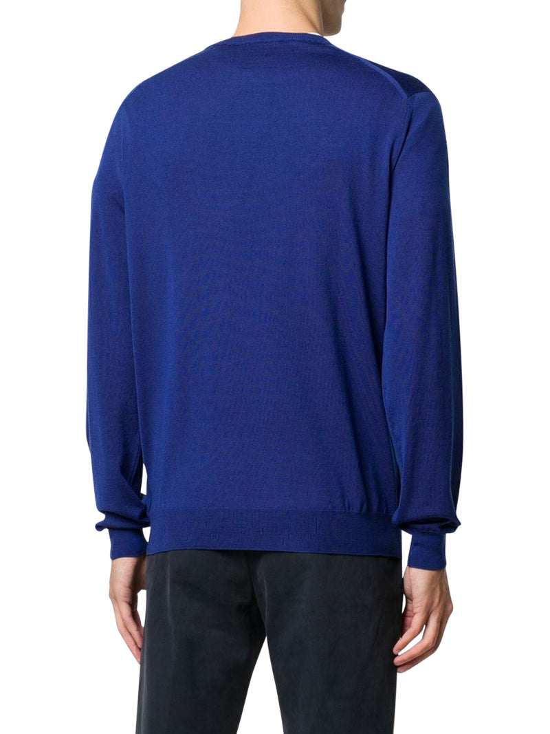 Sweater with crew neck