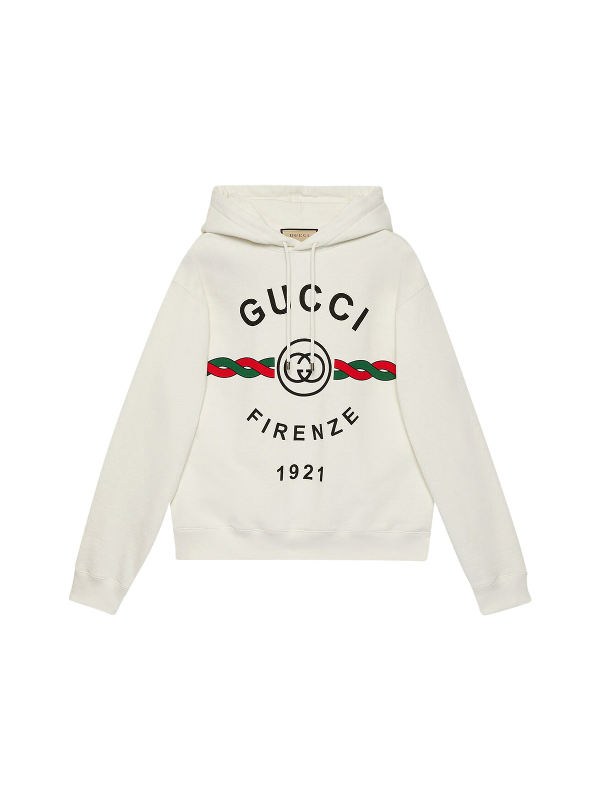"Gucci Firenze 1921" cotton hoodie