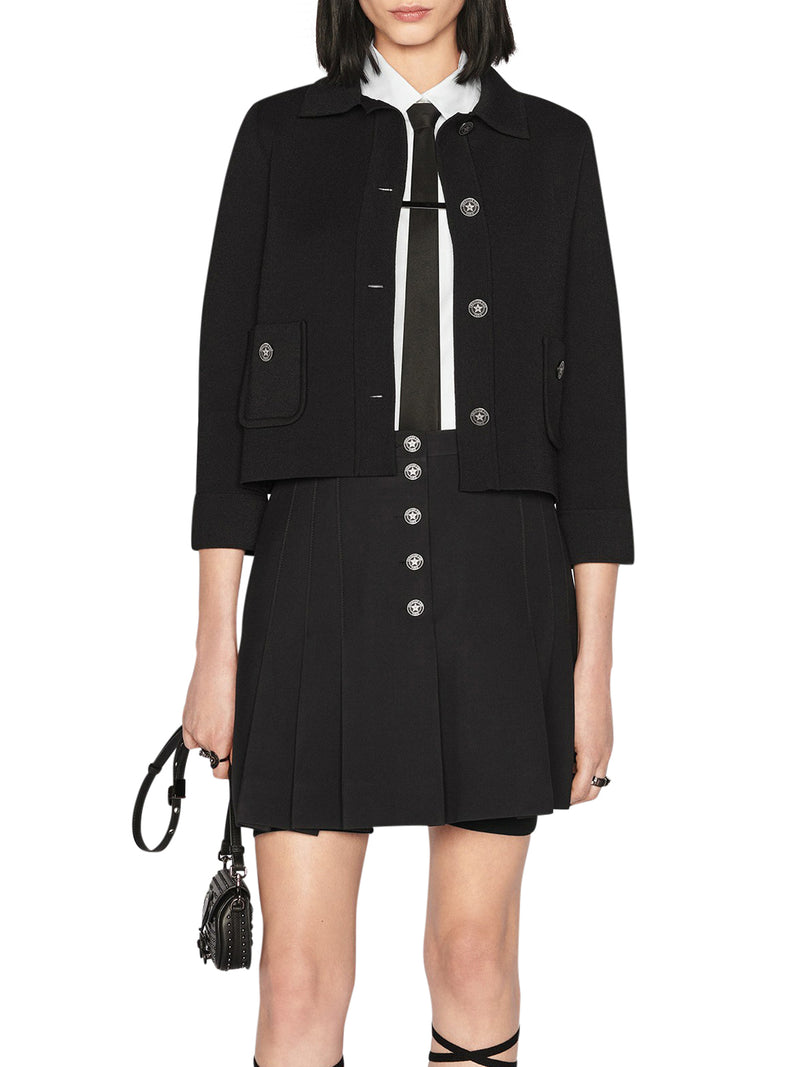 PLEATED MINI SKIRT
