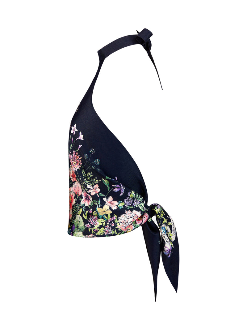 TOP DIOR SILK D-FLORAL