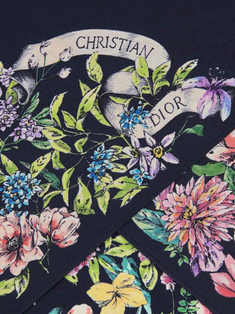 TOP DIOR SILK D-FLORAL