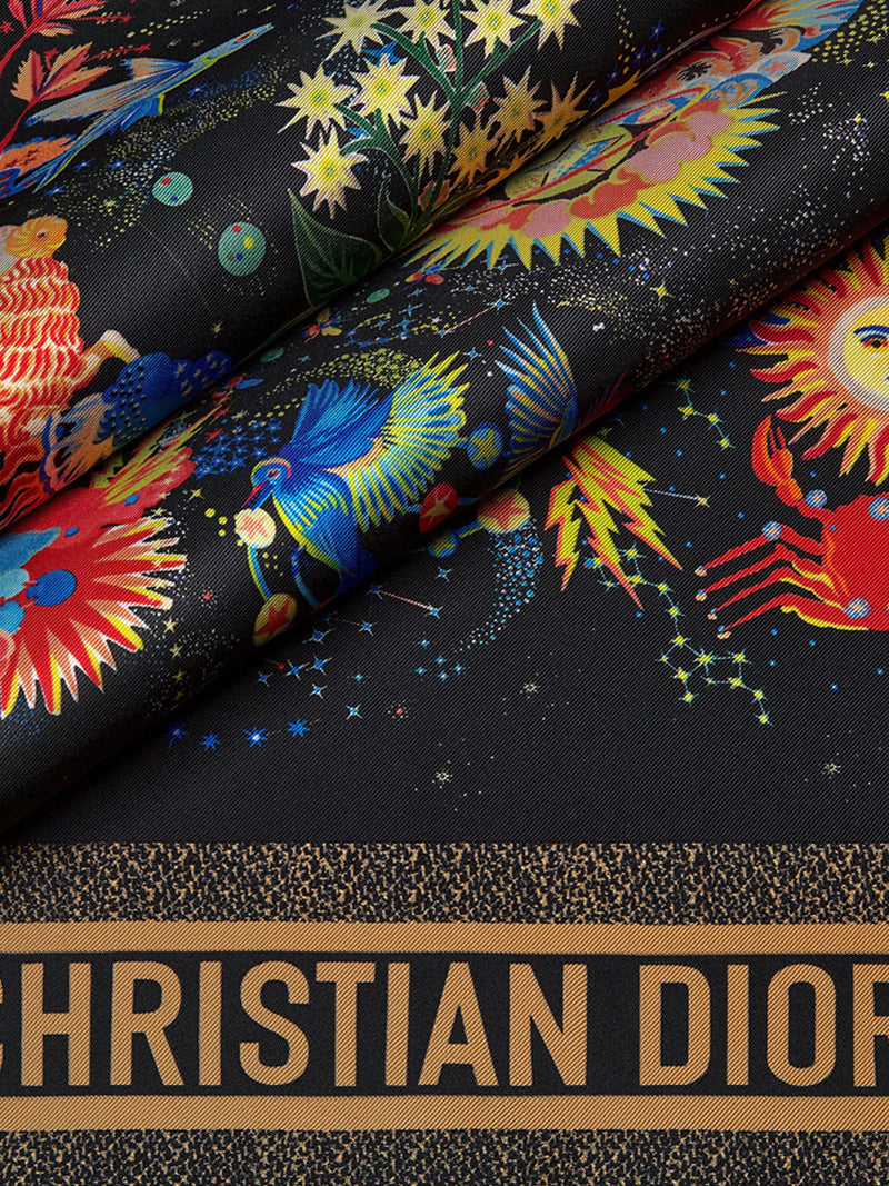 FANTASTIC DIOR ZODIAC SQUARE FOULARD