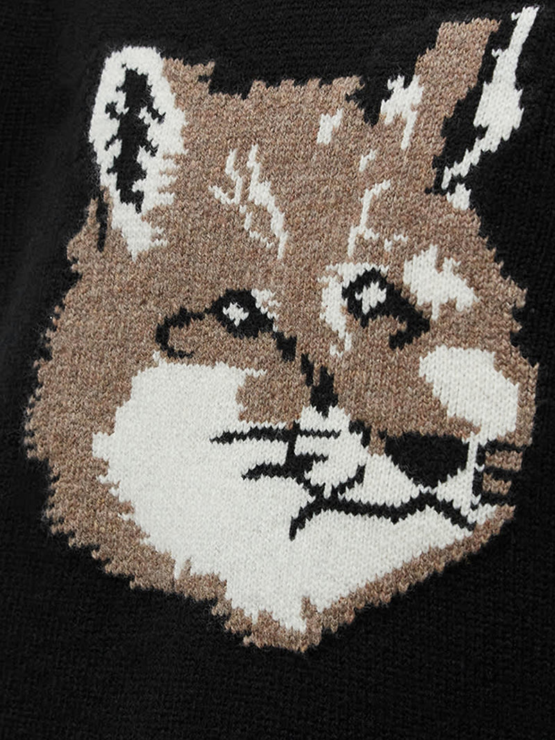 MAISON KITSUNÉ BIG FOX HEAD PULLOVER