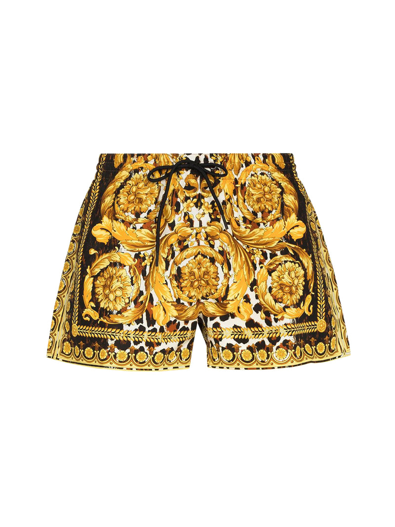 Wild Baroque print swim shorts