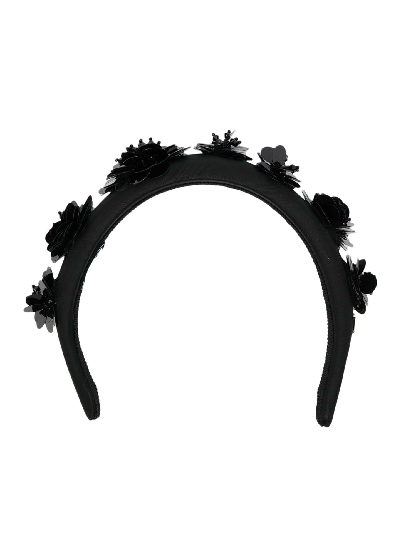 floral-embellished hairband